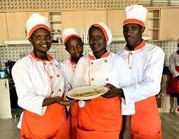 Photo credits to https://www.rwandarise.org/
Rwanda Rise provides the necessary training and education for students in fields such as culinary arts, construction and sewing.
