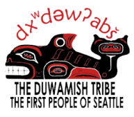 “Duwamish” is the Anglo-Europeanized word which meant “people of the inside”, dxʷdəwʔabš. This was referencing where the people lived, in the interior on the Duwamish, Black and Cedar rivers https://www.duwamishtribe.org/culture-today


